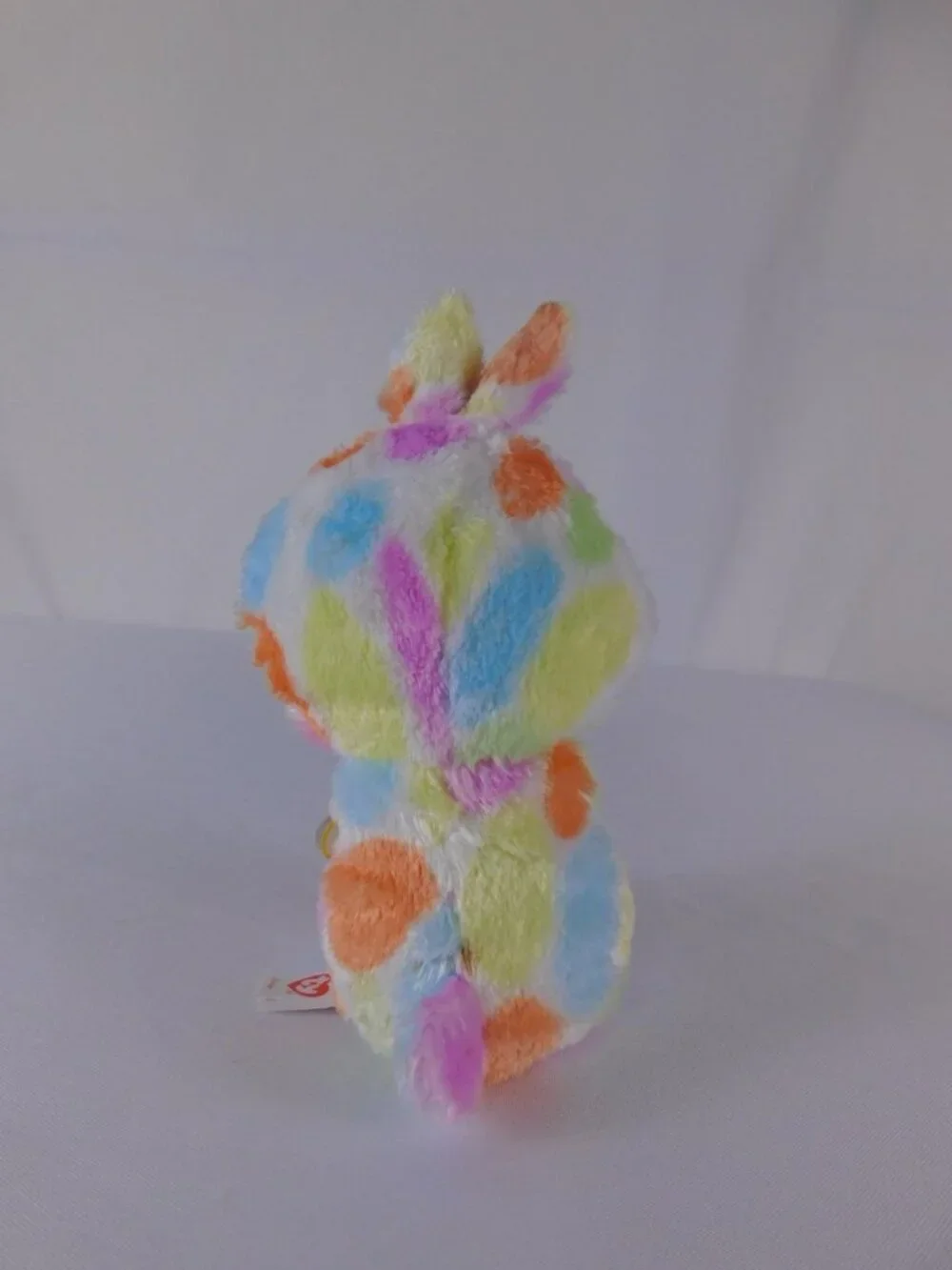 Ty Beanie Boos Bloomy Multicolor Bunny Plush Small Stuffed Toy Easter Glitter